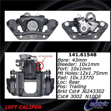 Disc Brake Caliper CE 141.61548