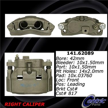 2000 Chevrolet Lumina Disc Brake Caliper CE 141.62089