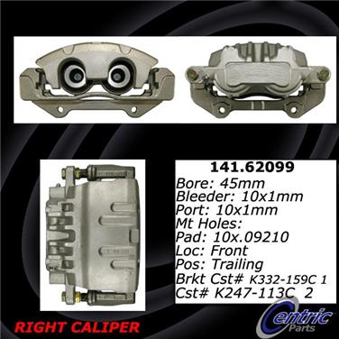 Disc Brake Caliper CE 141.62099