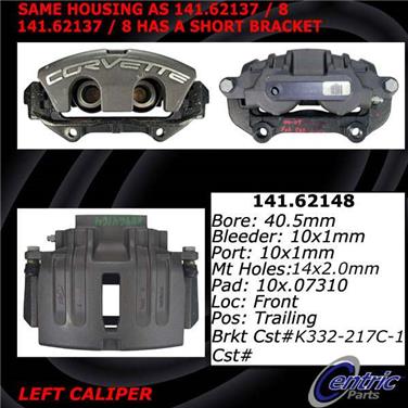 Disc Brake Caliper CE 141.62147