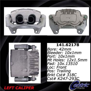 Disc Brake Caliper CE 141.62177