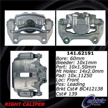 Disc Brake Caliper CE 141.62191