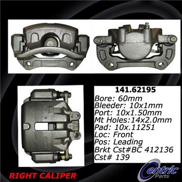 Disc Brake Caliper CE 141.62195