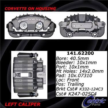 Disc Brake Caliper CE 141.62200