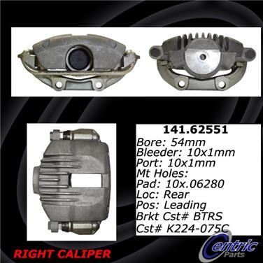 Disc Brake Caliper CE 141.62551