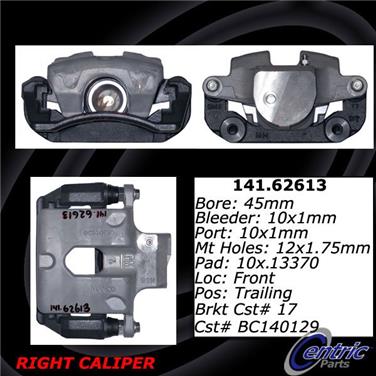 2010 Cadillac SRX Disc Brake Caliper CE 141.62613