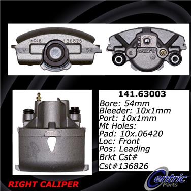 Disc Brake Caliper CE 141.63003