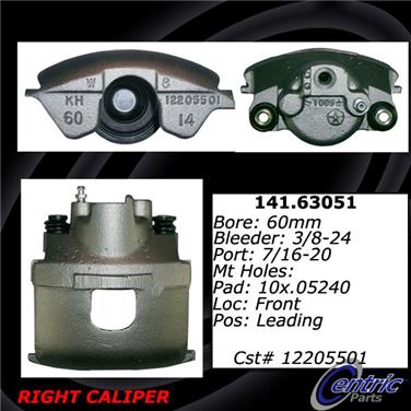 Disc Brake Caliper CE 141.63051