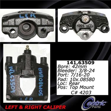 Disc Brake Caliper CE 141.63509