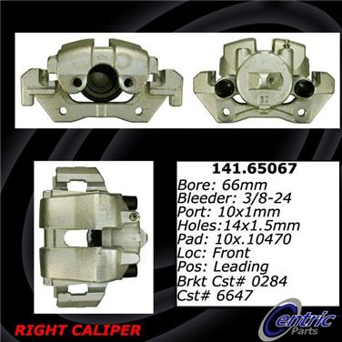 Disc Brake Caliper CE 141.65067