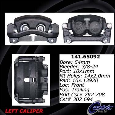 Disc Brake Caliper CE 141.65091