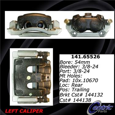 Disc Brake Caliper CE 141.65526