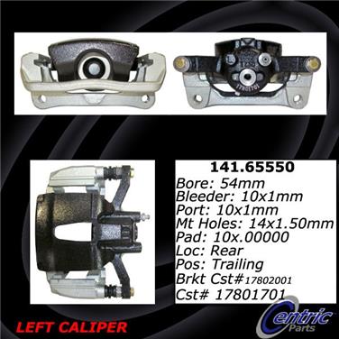 Disc Brake Caliper CE 141.65550