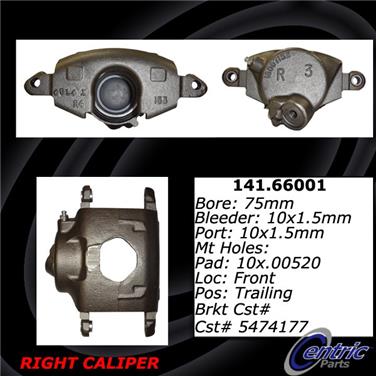 Disc Brake Caliper CE 141.66001