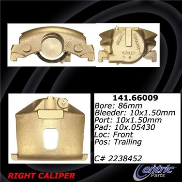 1997 GMC P3500 Disc Brake Caliper CE 141.66009