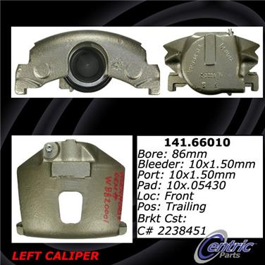 1995 GMC P3500 Disc Brake Caliper CE 141.66010