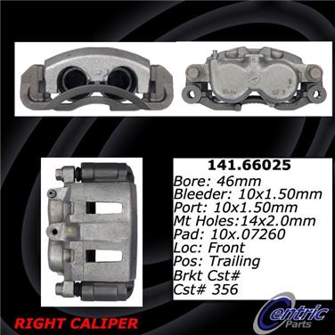 Disc Brake Caliper CE 141.66025