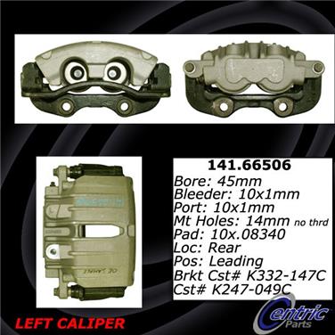 Disc Brake Caliper CE 141.66506