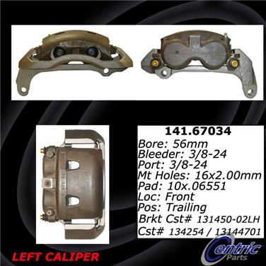 Disc Brake Caliper CE 141.67034