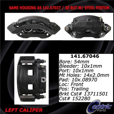 Disc Brake Caliper CE 141.67046