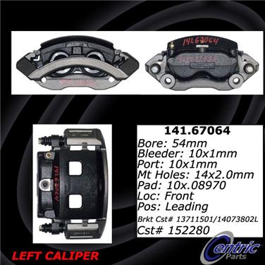 Disc Brake Caliper CE 141.67064