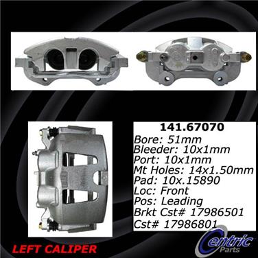 Disc Brake Caliper CE 141.67070