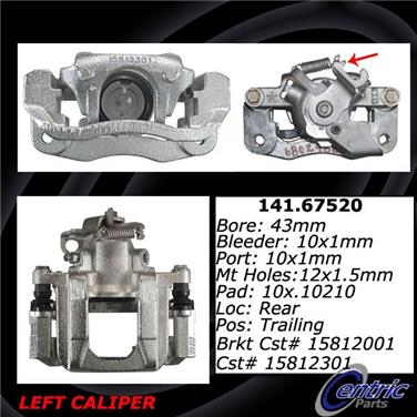 Disc Brake Caliper CE 141.67520