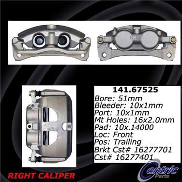 Disc Brake Caliper CE 141.67525