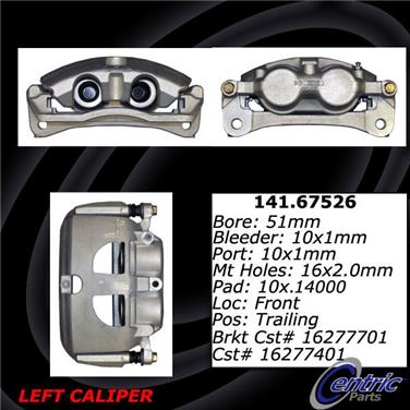 Disc Brake Caliper CE 141.67526