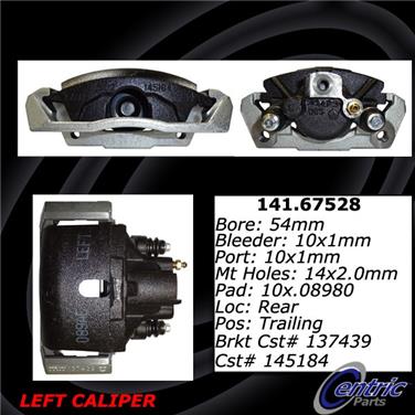 Disc Brake Caliper CE 141.67528