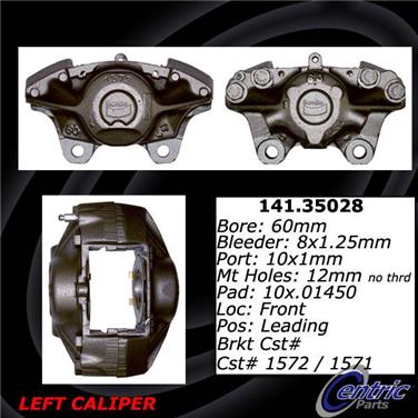 Disc Brake Caliper CE 142.35028