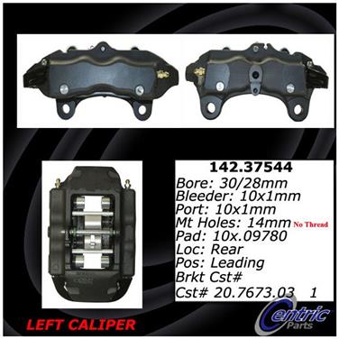 2014 Audi Q7 Disc Brake Caliper CE 142.37544