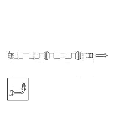 Brake Hydraulic Hose CE 150.33056