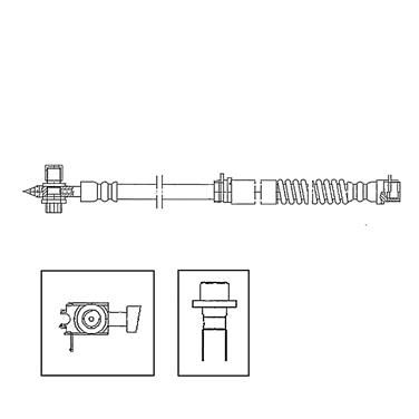 Brake Hydraulic Hose CE 150.33062