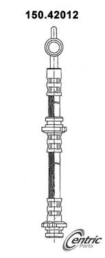 Brake Hydraulic Hose CE 150.42012