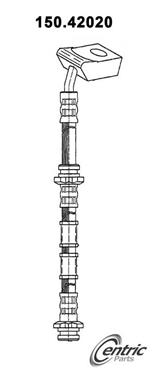 Brake Hydraulic Hose CE 150.42020