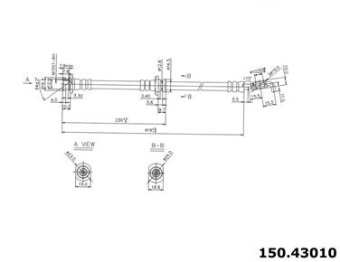 Brake Hydraulic Hose CE 150.43010