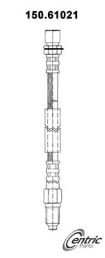 Brake Hydraulic Hose CE 150.61021