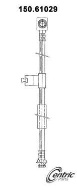 Brake Hydraulic Hose CE 150.61029