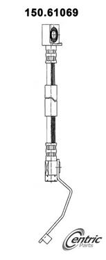 Brake Hydraulic Hose CE 150.61069