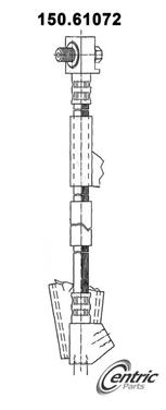 Brake Hydraulic Hose CE 150.61072