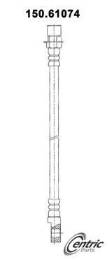 Brake Hydraulic Hose CE 150.61074