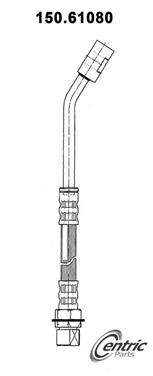 Brake Hydraulic Hose CE 150.61080