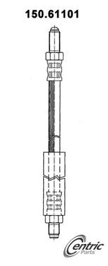 Brake Hydraulic Hose CE 150.61101