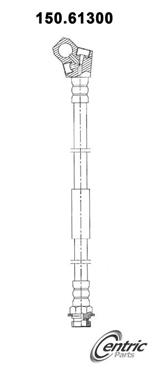 Brake Hydraulic Hose CE 150.61300