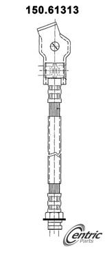 Brake Hydraulic Hose CE 150.61313