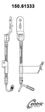 Brake Hydraulic Hose CE 150.61333