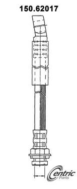 Brake Hydraulic Hose CE 150.62017