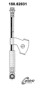 Brake Hydraulic Hose CE 150.62031