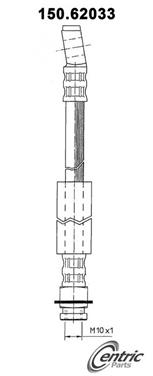 Brake Hydraulic Hose CE 150.62033